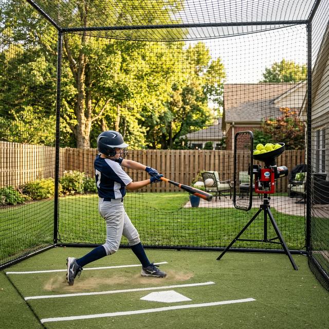 Best Home Batting Cages and Pitching Machines