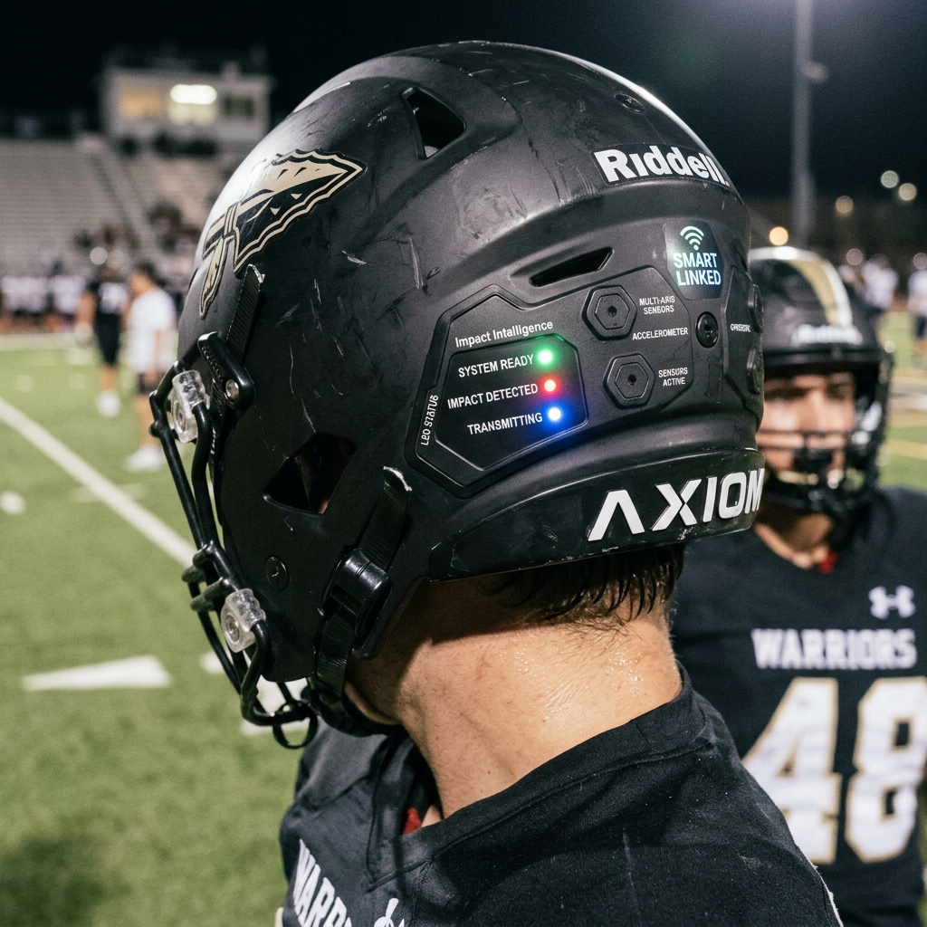 Smart Football Helmet Technology: How Concussion Detection Sensors Work